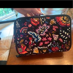 Vera Bradley Large Blush and Brush Case!